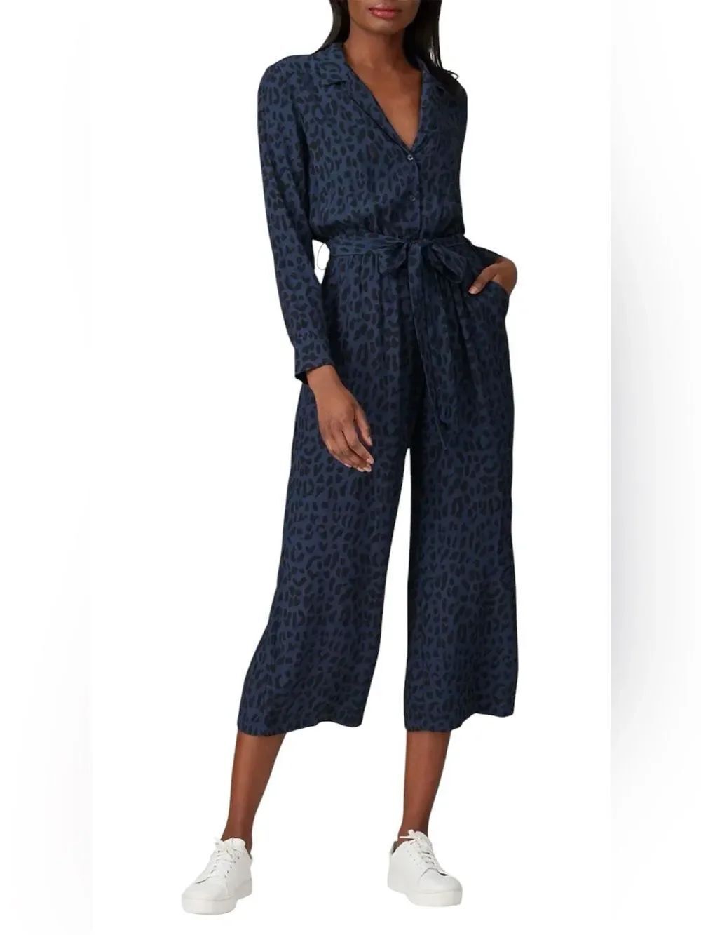 Rails Leopard Callan Jumpsuit Size XL
